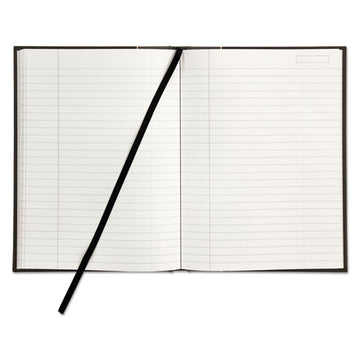 TOPS™ Royale Casebound Business Notebooks, 1 Subject, Medium-college Rule, Black-gray Cover, 8.25 X 5.88, 96 Sheets freeshipping - TVN Wholesale